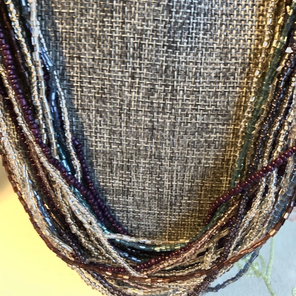 Cookie Lee beaded necklace and matching bracelet - Picture 4 of 9